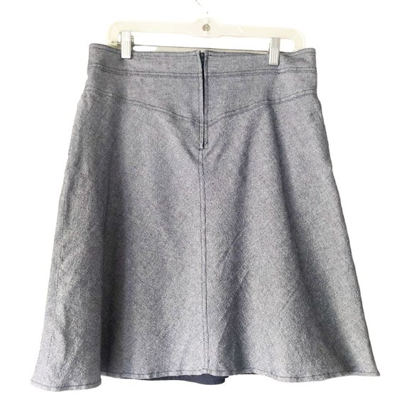 NECESSARY OBJECTS Blue Skirt  M - Picture 6 of 6
